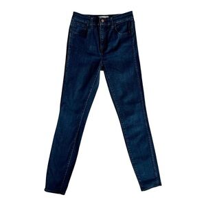Madewell 10 Inch High Riser Skinny Skinny Dark Wash Jeans Size 26‎
